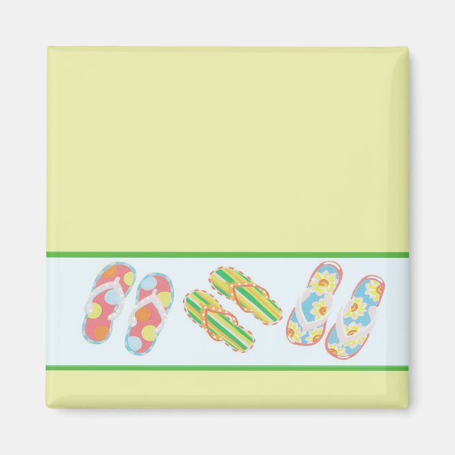 Beach Feet Magnet (Framsidan)