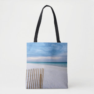Beach Fence MorgDestin Florida Bag Tygkasse
