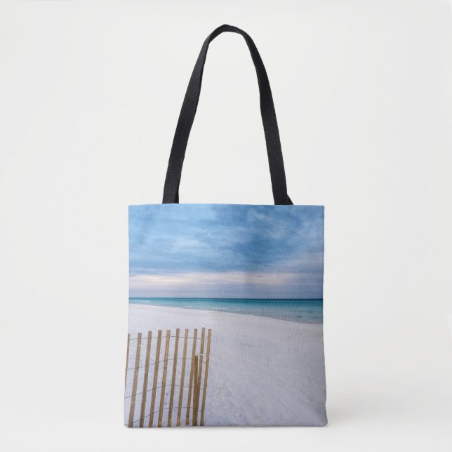 Beach Fence MorgDestin Florida Bag Tygkasse (Framsida)