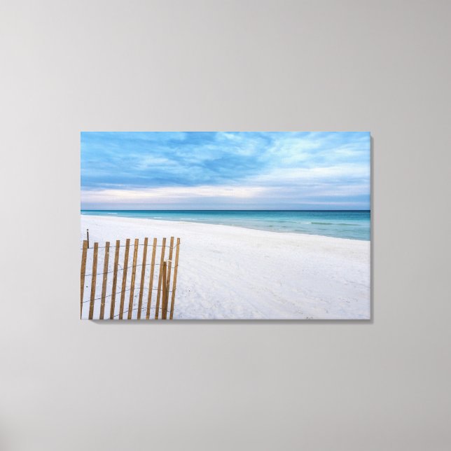 Beach Fence MorgDestin Florida Canvas (Framsida)