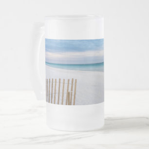Beach Fence MorgDestin Florida Frosted Mugg