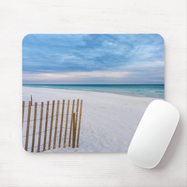 Beach Fence MorgDestin Florida Mousepad Musmatta (Med mus)