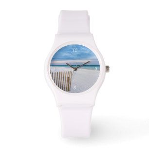 Beach Fence MorgDestin Florida Sporty Watch Armbandsur