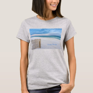 Beach Fence MorgDestin Florida T-Shirt