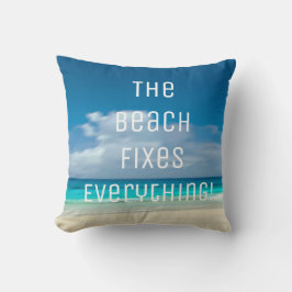 Beach fixar allt! kudde
