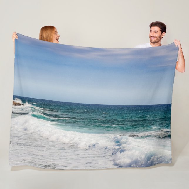 Beach Fleece Blanket (På plats)