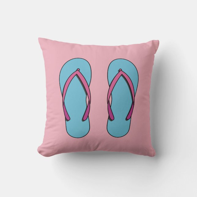 Beach Flinflip flops Kudde (Framsida)