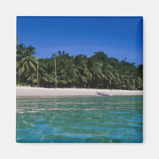Beach, flotte i en avstånd magnet (Framsidan)