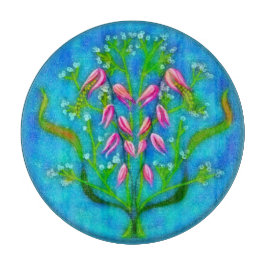 Beach Flowers Acrylic Painting