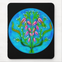 Beach Flowers Acrylic Painting Musmatta