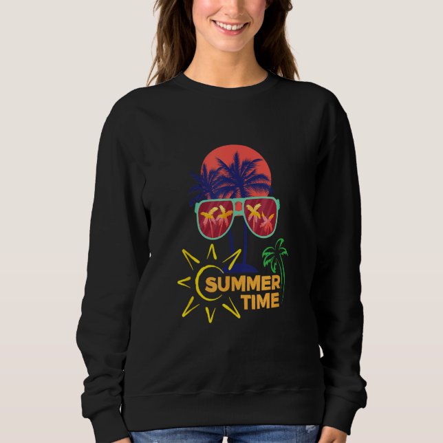 Beach for Women Hawaiian GraphicSunshine Summer Va T Shirt (Framsida)