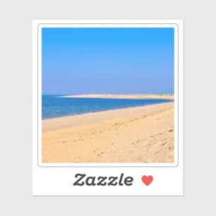 Beach-foto Klistermärken
