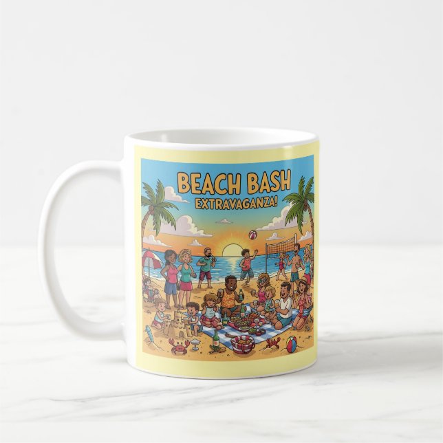 Beach Gathering Kaffemugg (Vänster)