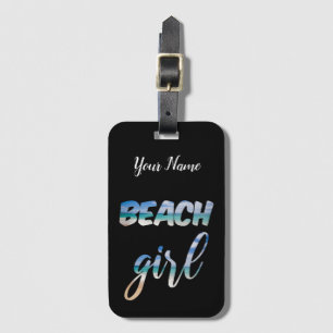 Beach Girl Bagagebricka