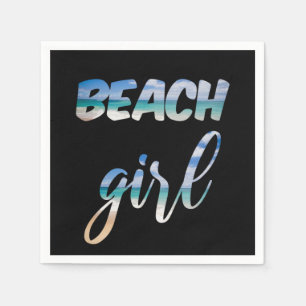 Beach Girl Pappersservett