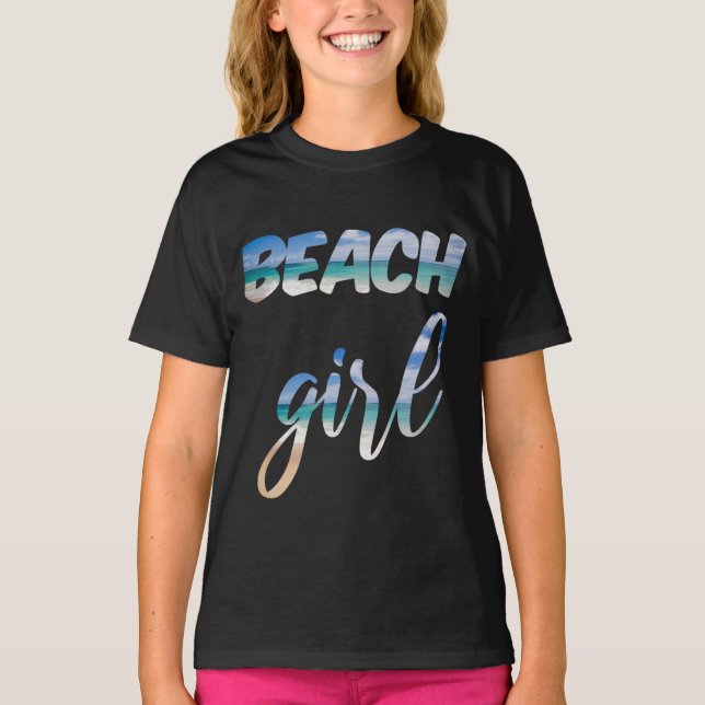 Beach Girl T Shirt (Framsida)