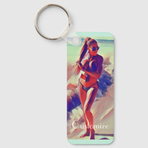 Beach Girl Thunder_Cove Nyckelring