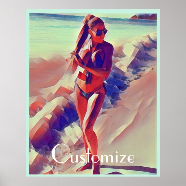 Beach Girl Thunder_Cove Poster (Framsidan)