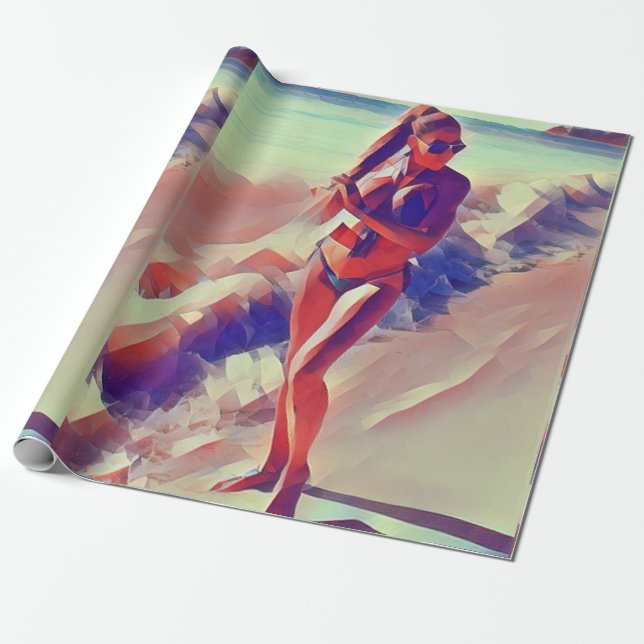 Beach Girl Thunder_Cove Presentpapper (Utrullad)