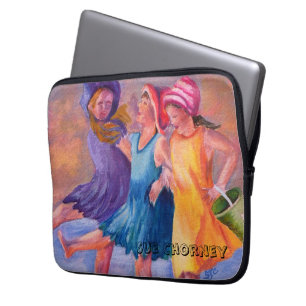 BEACH GIRLFRIENDS LAPTOP FODRAL
