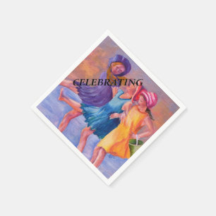 BEACH GIRLFRIENDS PAPPRA NAPKINER PAPPERSSERVETT