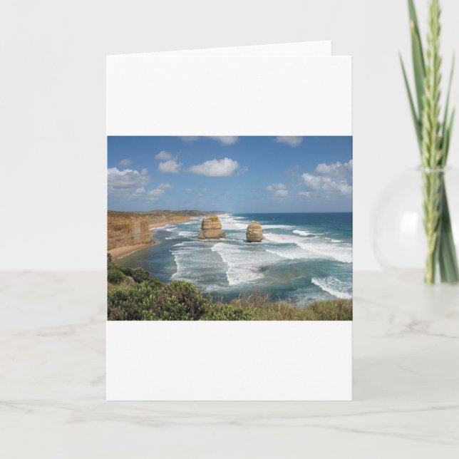 Beach-glöd Kort (Framsida)