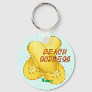Beach Goddess Nyckelring