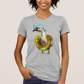 Beach Goose med Summer Hat T Shirt