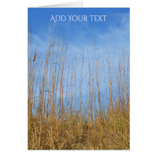 Beach Grass by Shirley Taylor Hälsningskort