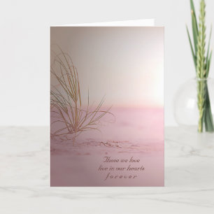 Beach Grass Sympathy Kort