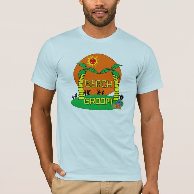 Beach Groom T-shirt (Framsida)
