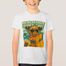 Beach Hair, bry dig inte om Fåniget Sommar T-Shirt