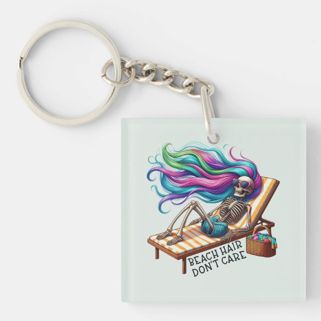 Beach Hair bryr sig inte - Skeleton (Framsidan)
