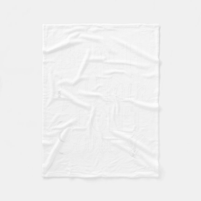 Beach Hair Don't Care - Adult + Youth Sizes, Beach Fleecefilt (Framsidan)