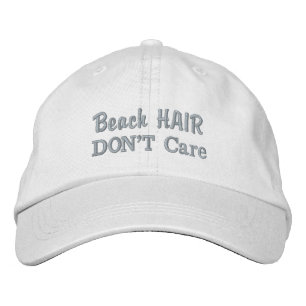 Beach Hair Stryk inte basebollmössa Broderad Keps