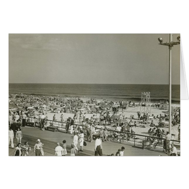 Beach Hälsningskort (Framsidan Horizontal)