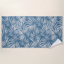 Beach Handflatan Löv i Blue