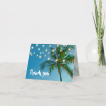 Beach Handflatan String Ljus Bröllop Tack