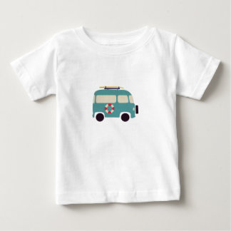 Beach här vi kom tee shirt