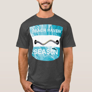 Beach Haven Beach Badge T Shirt