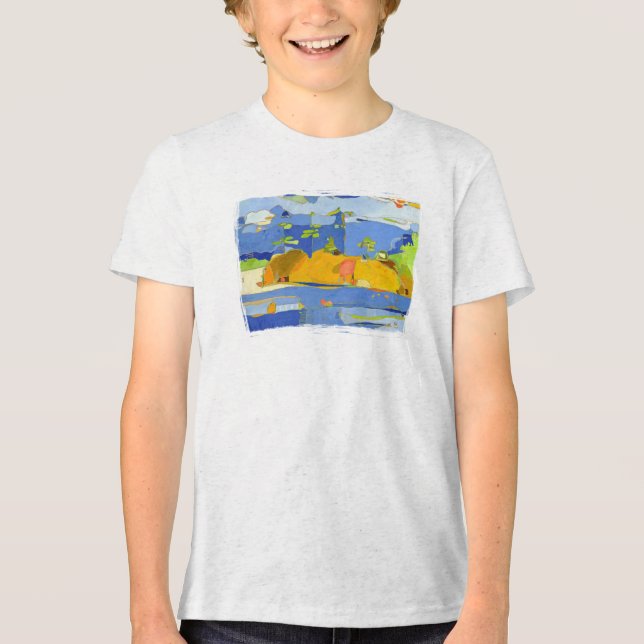 Beach Haven Freeman Island Barn T Shirt (Framsida)