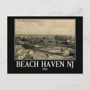 Beach Haven, New jersey, Vintage Vykort