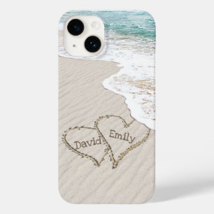 Beach Hearts med Namn
