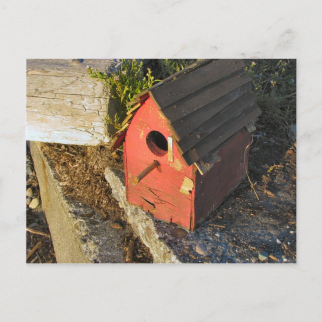 Beach hem med vy vykort (Framsida)