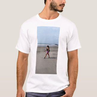 Beach Hiking Girl Tshirt T Shirt