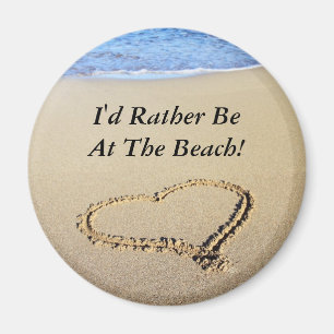 Beach-hörn i Sand Magnet