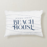 Beach House Anpassningsbar Coordinates Navy Blue Prydnadskudde<br><div class="desc">Beach House-Anpassningsbarna Koordinerar en blå dekorptapp för marint bruk Skapar din egen dekoratkudde för minimalt segment för Nautical Design! Vare sig man bor vid havet eller bara vid kärlek vid kusten är denna kudde perfektens tillägg till ditt hem. Det är också det bästa sättet att visa ge och era gäster...</div>
