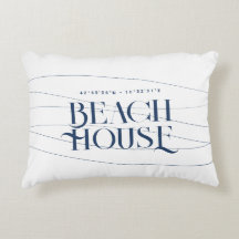 Beach House Anpassningsbar Coordinates Navy Blue