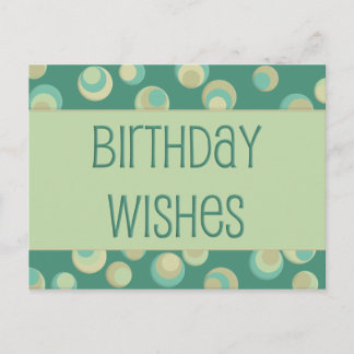 Beach House - Birday Postcard Vykort