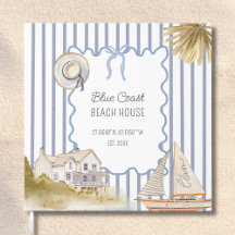 Beach House Blue Coastal Chic Guest Information